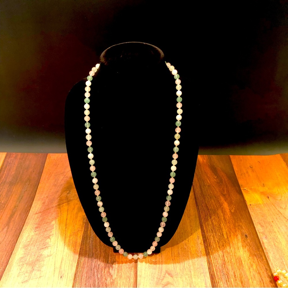 Semi precious stone necklace